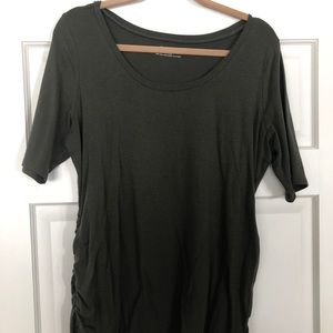 Green Motherhood maternity shirt